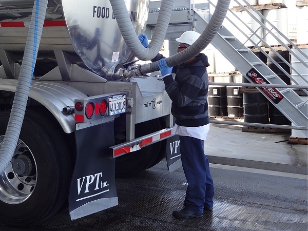 Tanker Being Filled